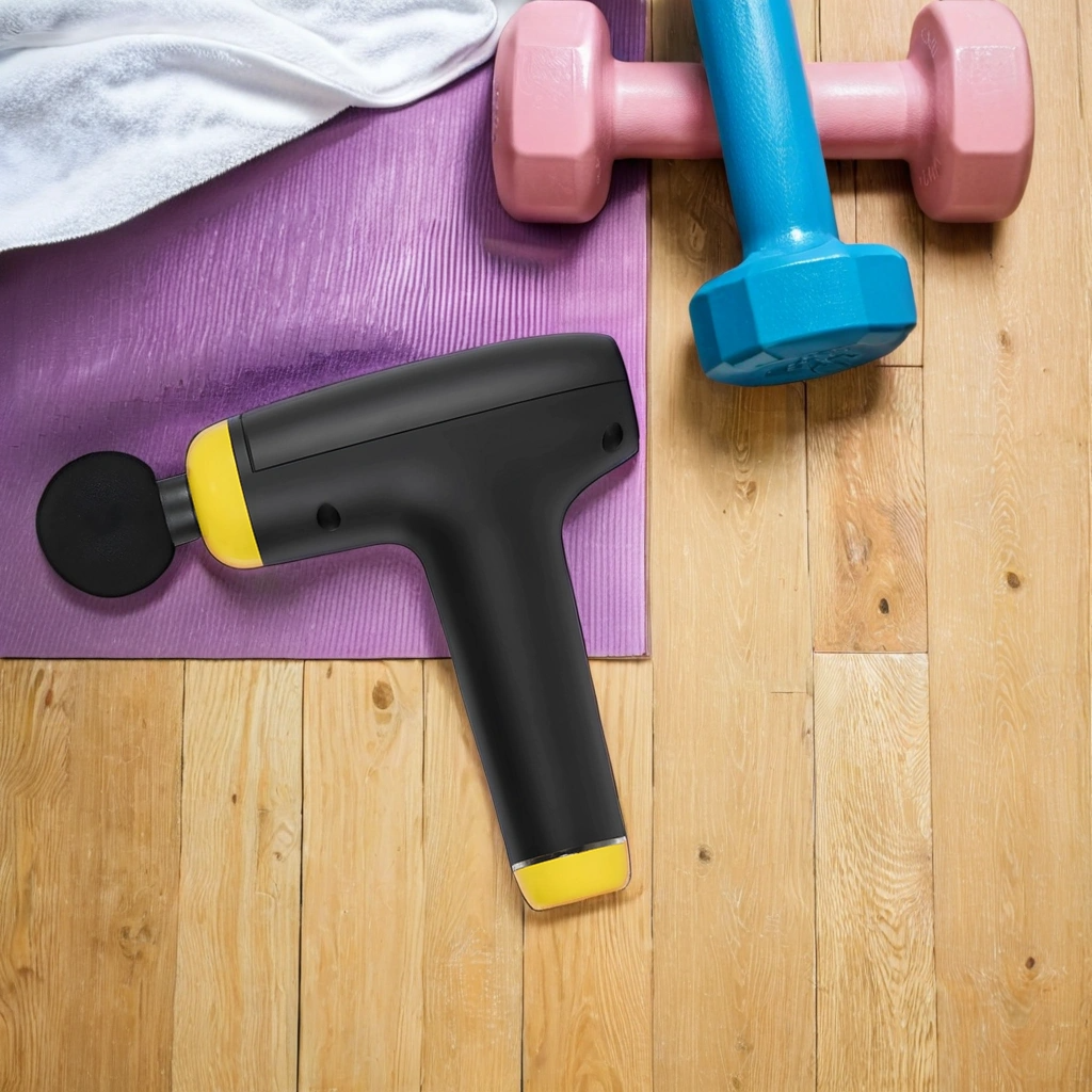 ASAYA Deep Tissue Massage Gun – 4 Heads Percussion Muscle Massager